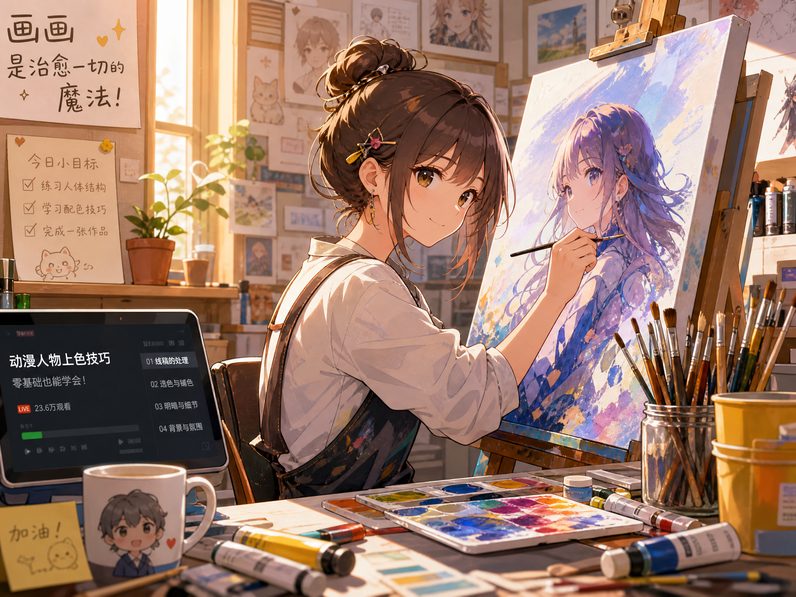 青柠视频动漫创作教程-人物绘制