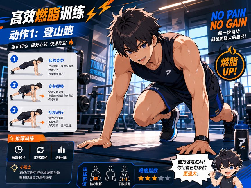青柠视频生活动漫-健身动漫教程